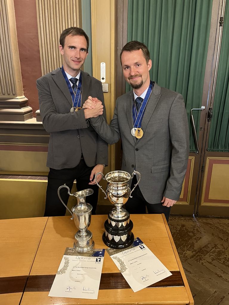 Jonáš and Malek Rally Flying champions