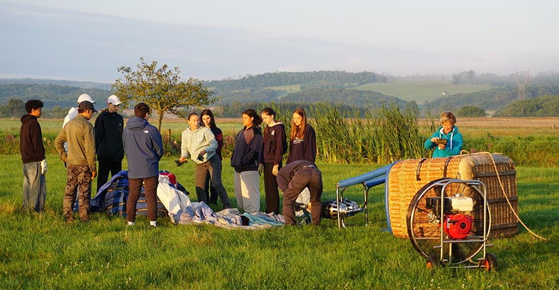 2024 French German balloon camp Lorraine