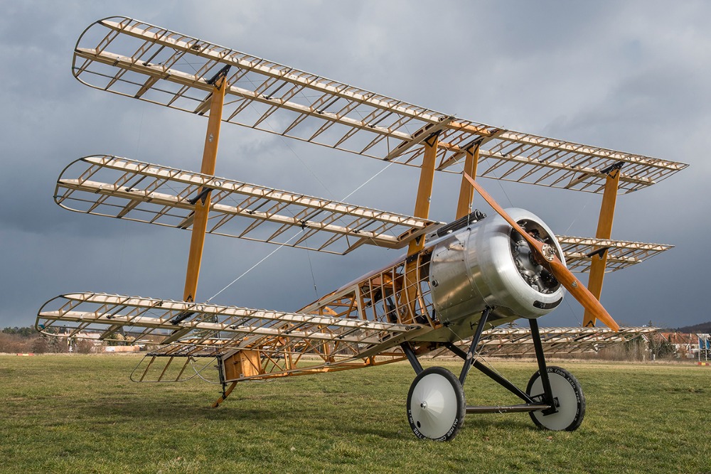 Sopwith Triplane reconstruction CZE